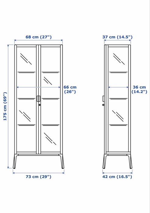 Vitrine expositor Milsbo