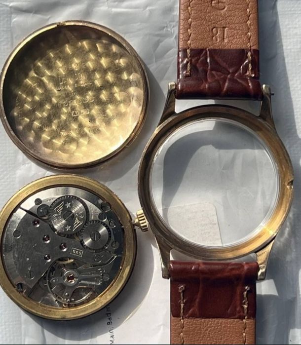 Швейцарскій золотой  годинник Rotary