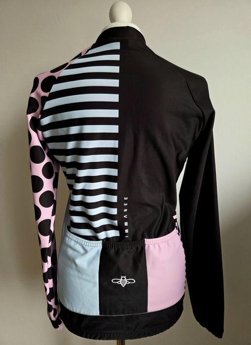 Ocieplana bluza kolarska Immabee Fresh Bee, rozmiar M / longsleeve