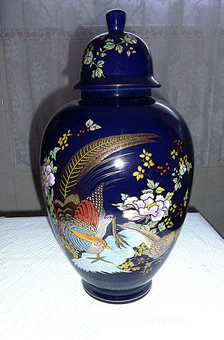 Vaso decorativo em porcelana fina - Francesco Guarino, Portes Grátis com seguro