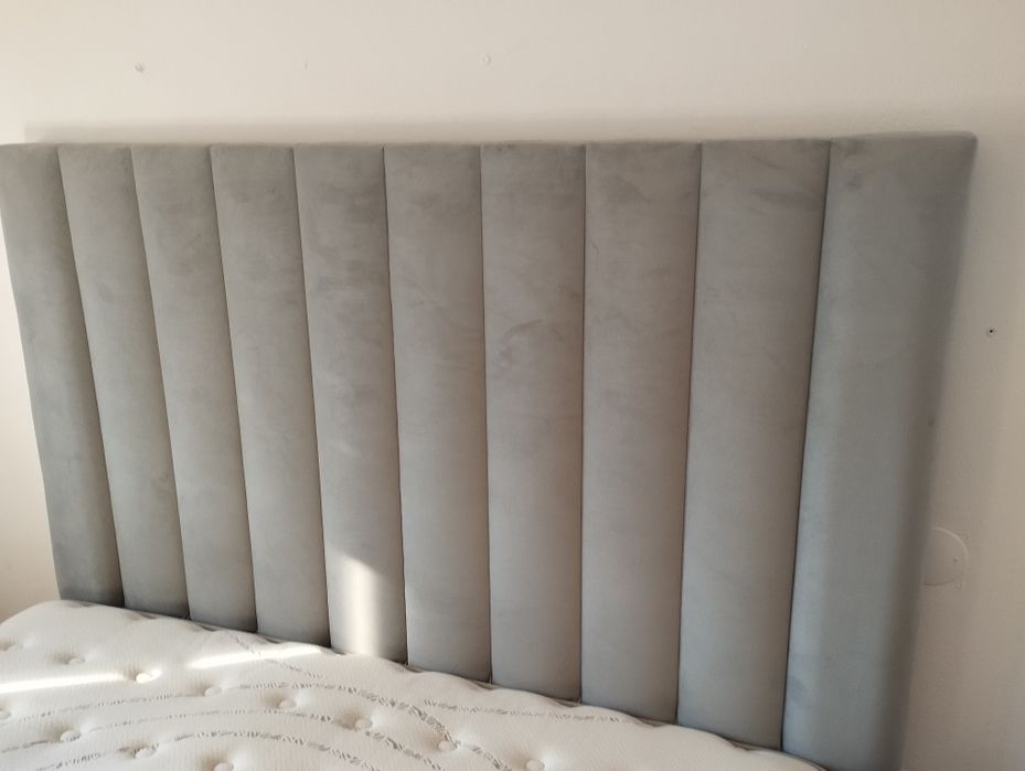 Cama de casal estufada