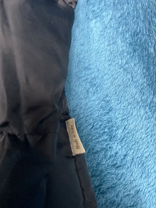 Czarna męska kurtka zimowa puffer pikowana wysoki kołnierz M