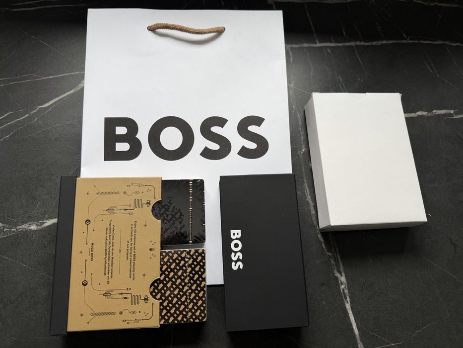 Karty do gry Hugo Boss - Idealne na PREZENT - NOWE !!