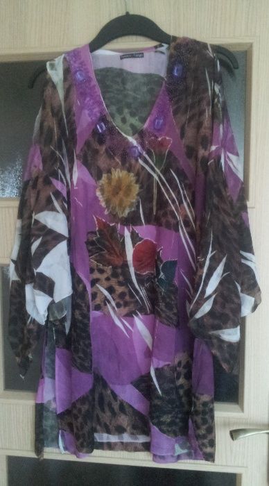 Nowa TUNIKA, idealna na plażę, rozm M