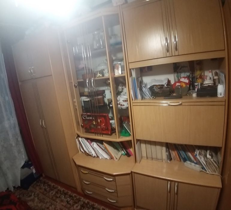 Meblościanka Śliczny zestaw mebli do pokoju 4 segmenty