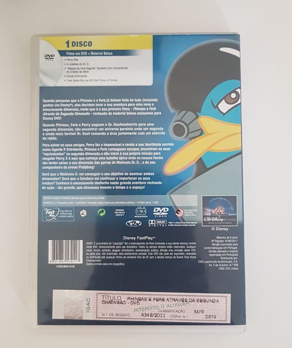 Phineas e Ferb Através da Segunda Dimensão- O Filme