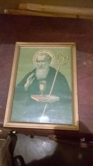 Imagem Santa 32x42cm_Imagem Santo 20x28cm