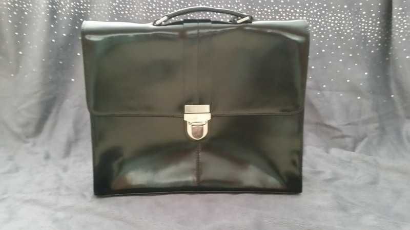 Czarny plecak torebka aktówka SIMPLE