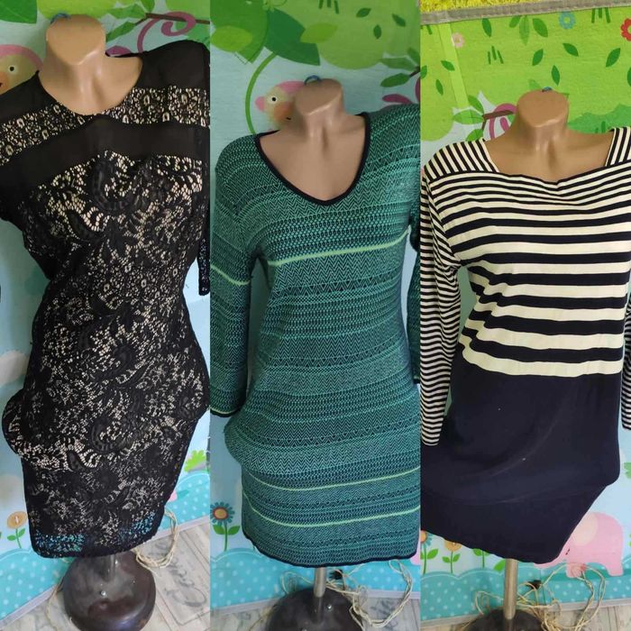 Набор суконь, лот платьев пакет одежды комплект одягу L розмір