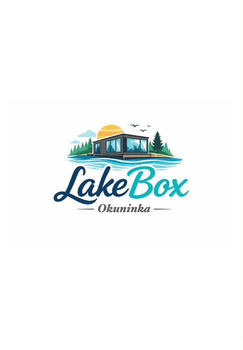 Lake Box,domek z działką na wyłączność.Jezioro  Białe,Okuninka,bardzo blisko plaży