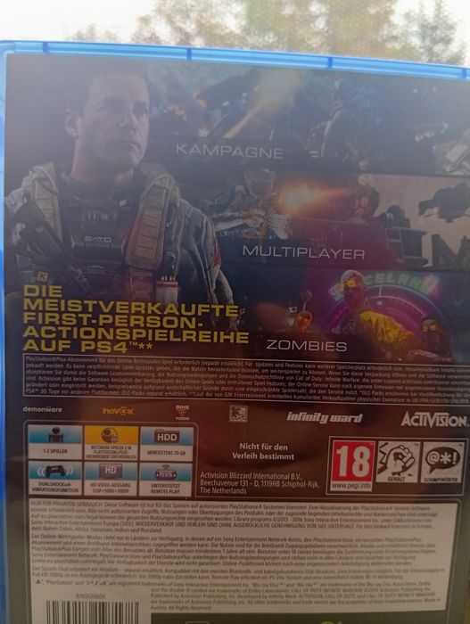 Call of duty infinite warfare ps4