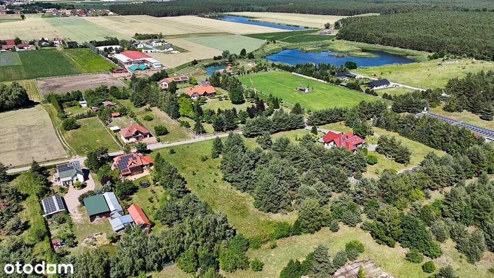 Atrakcyjna działka przy lesie |Pozwolenie na budowę domu | Przybyszewo - Więcej