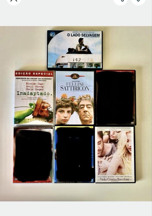42 Filmes em Dvd.
