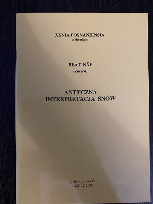 B.Naf-Antyczna interpretacja snów