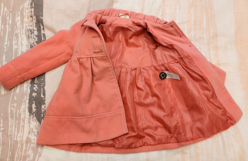 Płaszczyk plaszcz dla dziewczynki 5-6 lat, r. 116