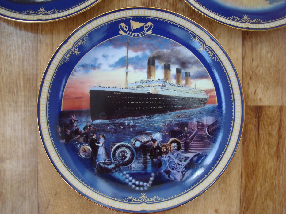 тарілки Титанік 3 шт ліміт вип нові 1998-99 20,5см Великобританія