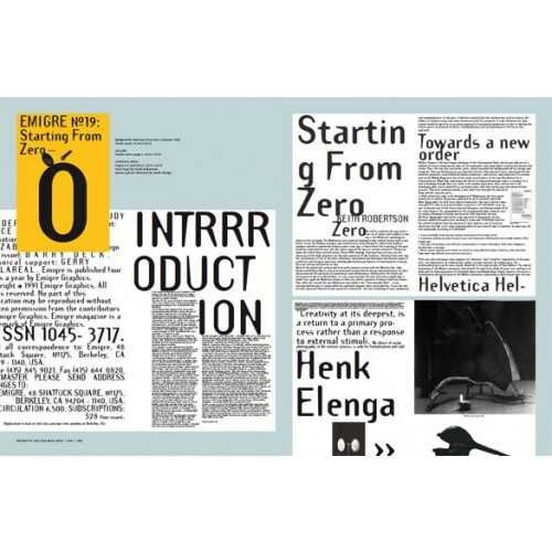 (NOVO) livro EMIGRE no. 70 - the look back issue