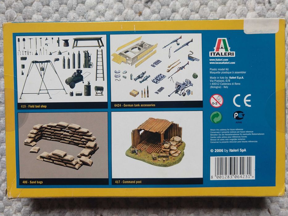 Modelismo - Italeri - Acessórios De Guerra - 208 Peças
