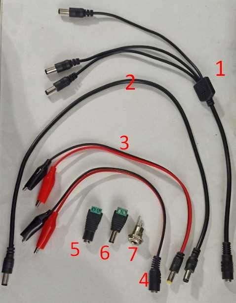 Кабель для роутера, роз'єм живлення 5.5 х 2.1 або 2.5мм, перехідник