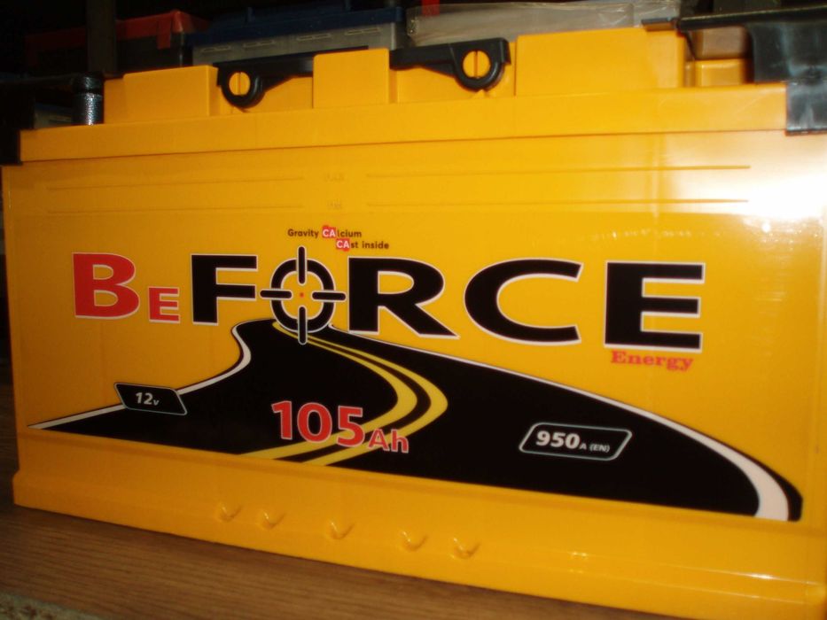 Akumulator BeForce 105Ah Megatex odlewane płyty Kielce-dowóz gratis