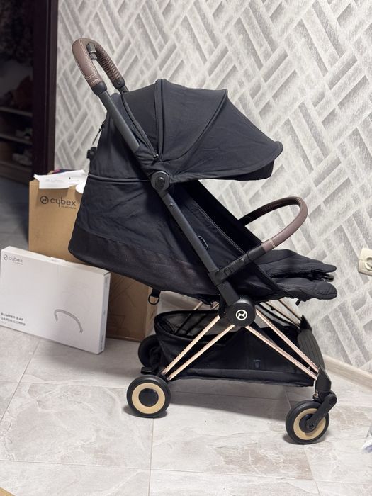 Коляска Cybex Coya Rosegold Sepia Black