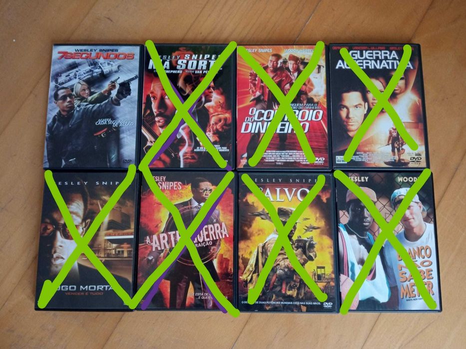 Vendo os filmes de todos os anúncios por 45€