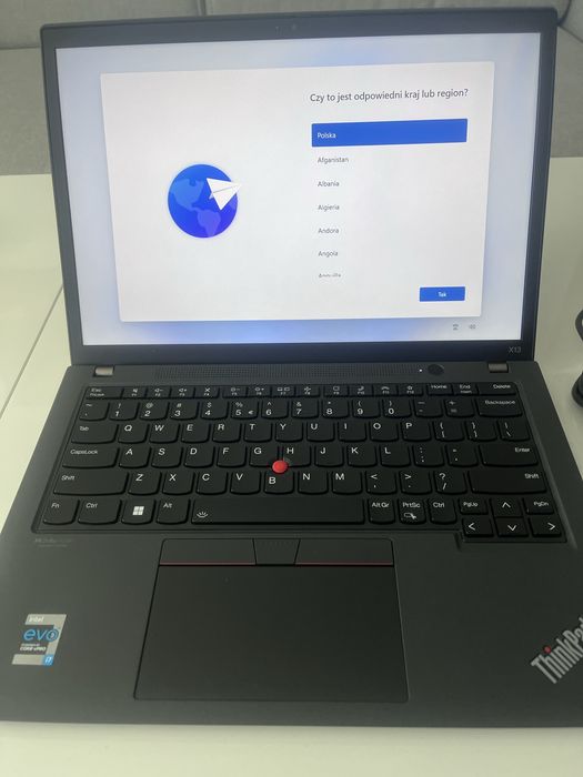 Laptop Lenovo ThinkPad X 13 Gen 2  13,3” Inter Core i7  16 GB/  512 GB