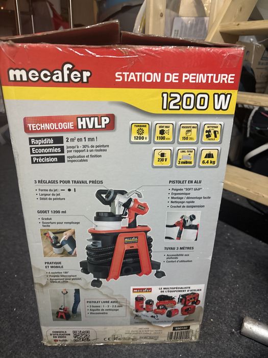 Pistola de Pintura HVLP - 1200 w