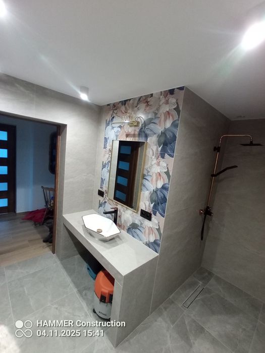 Remonty i wykończenia układanie płytek szpachlowanie malowani