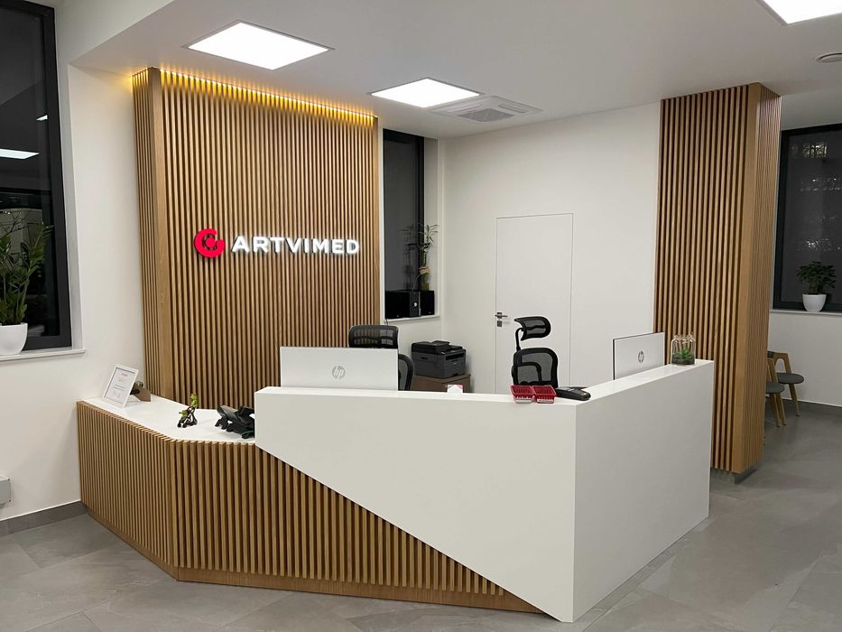 Recepcja, meble do poczekalni - Producent