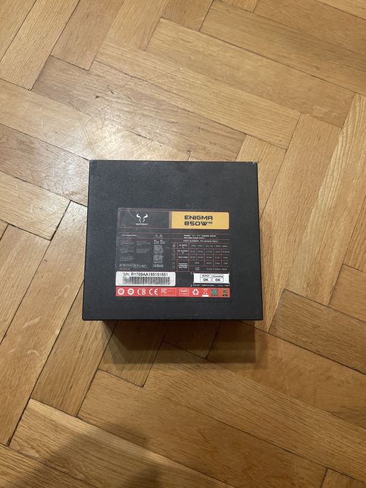 Raijintek ENIGMA 850W G2 | modularny | komplet kabli do negocjacji