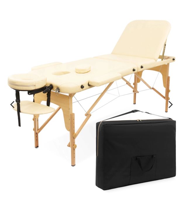 Stół do masażu drewniany z regulacjà blatu 4fizjo