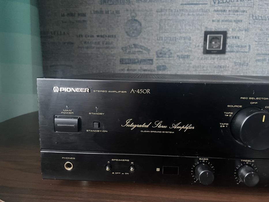 Pioneer A-450R — Vintage Hi-Fi Підсилювач
