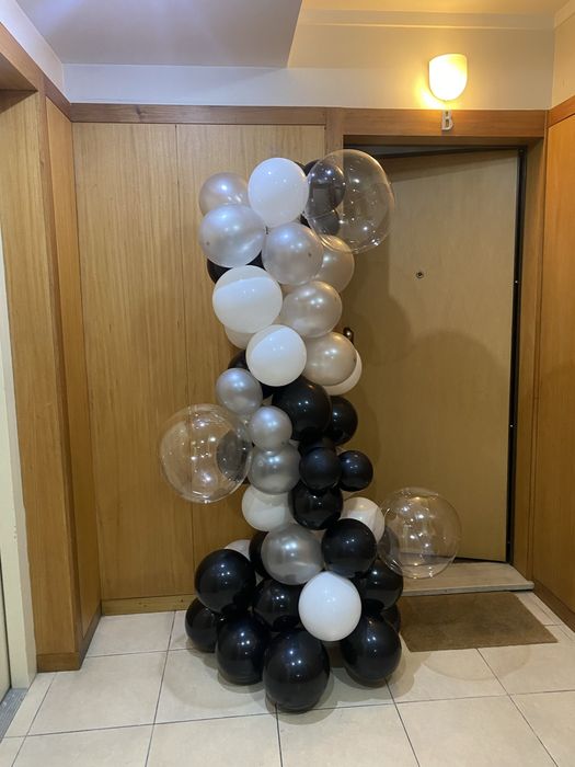 Baloes em arco ou coluna