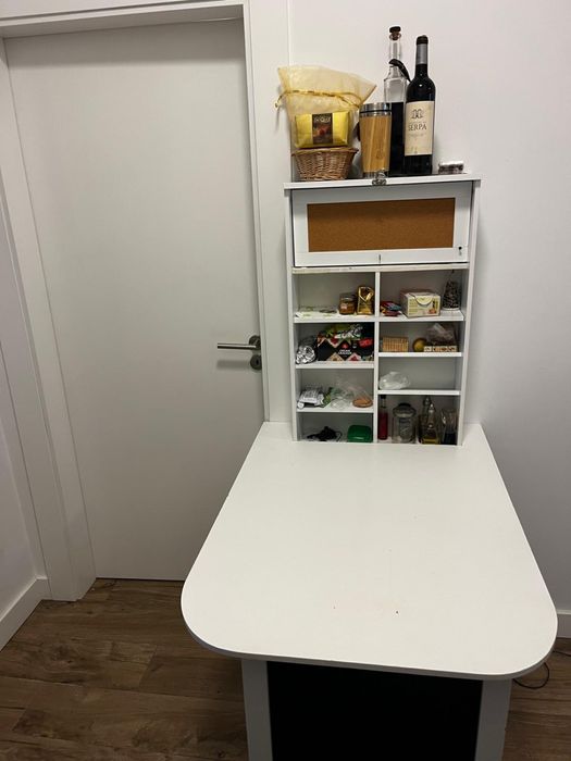 Mesa rebativel de parede