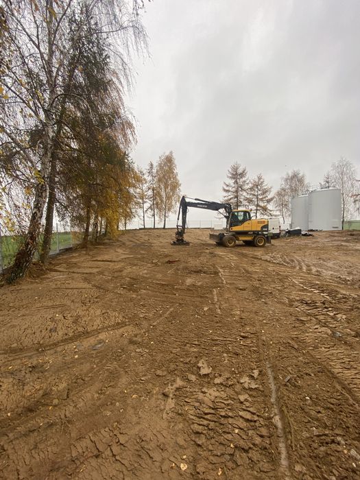 Usługi koparką, minikoparką, koparko-ładowarką, transport wyburzenia