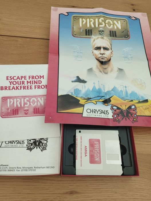 Gra PRISON III Amiga komplet stan idealny testowana!