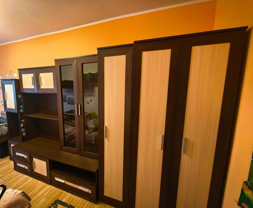 Meble pokojowe / Meblościanka modułowa, 7 części