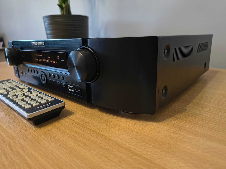 Amplituner Marantz NR1602 Stan Idealny ! HDMI ARC Optyk USB Pilot ! NET Coaxial