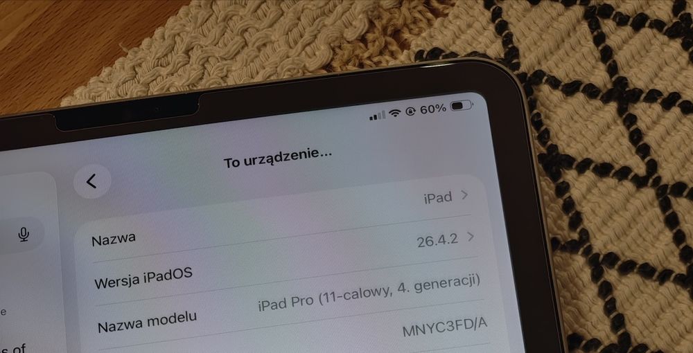 iPad Pro 11" M2  4gen wifi +5G LTE 128GB A2761  MNYC3FD/A  JAK NOWY