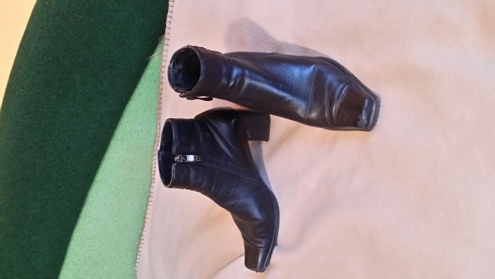 Кожаные ботинки деми.Натуральная кожа Черевики осінні жіночі