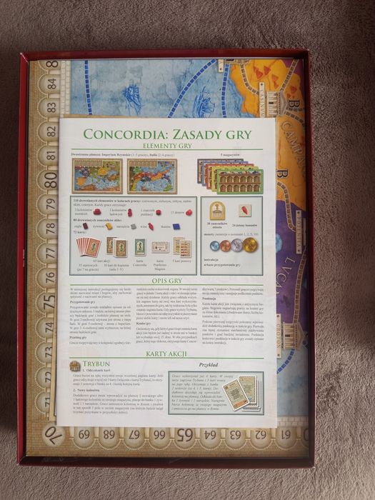 Concordia Egmont PL Gra jak nowa + Nowa mapa Galia Korsyka