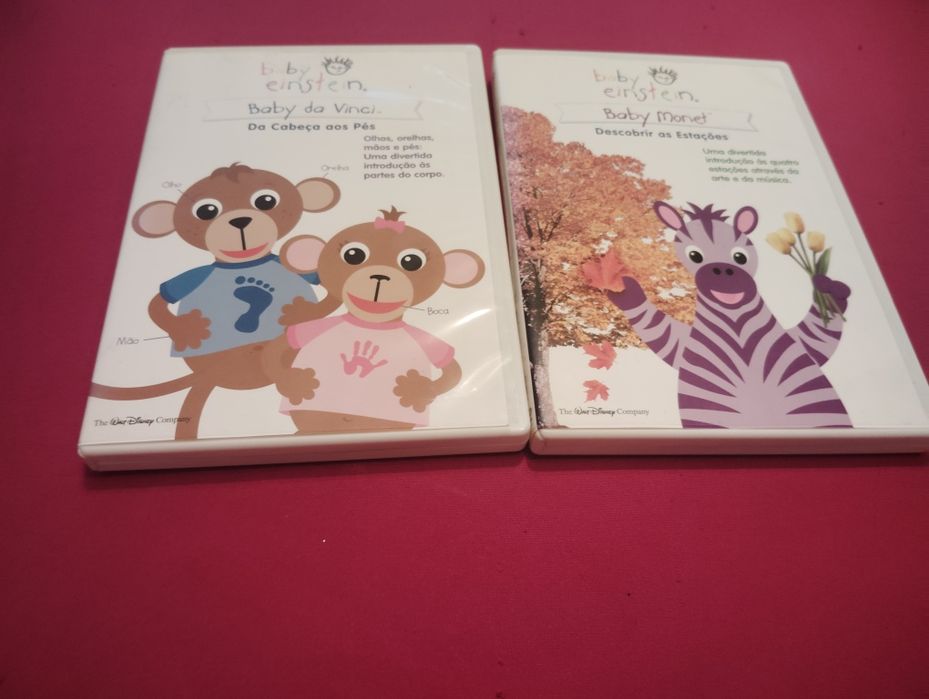 DVDs Infantis Baby Einstein Novos