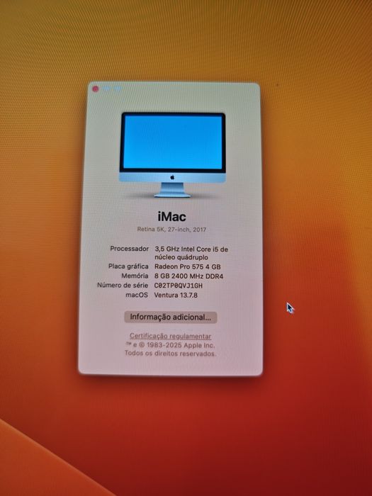 iMac 27" 8GB 1TB