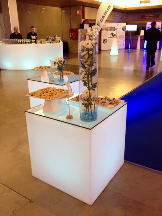 Mesa led rgb com comando