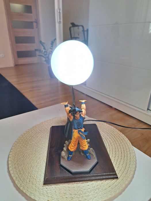 Lampka nocna Goku Dragon Ball Anime LED Handmade Custom