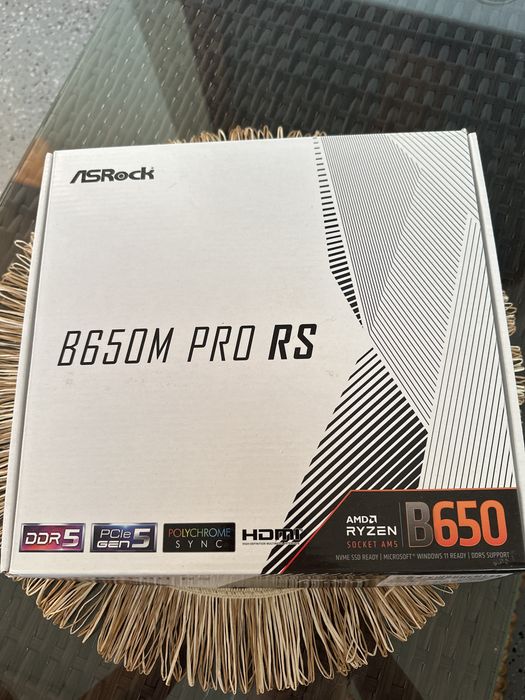 Plyte glowna B650M PRO RS | Uszkodzona