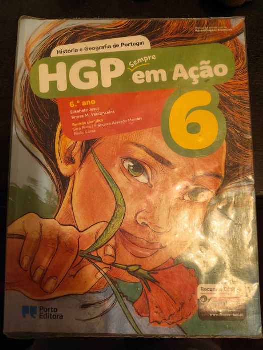 Livro HGP sempre em acção 6ºano