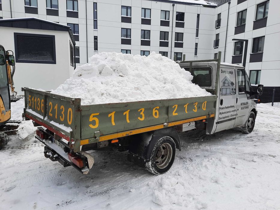 usługi minikoparką odwonienia transport HDS młot świder wiertnica