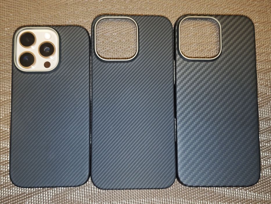 Чехол в коробке на iPhone 16 pro max carbon ultra slim black 600d,1500